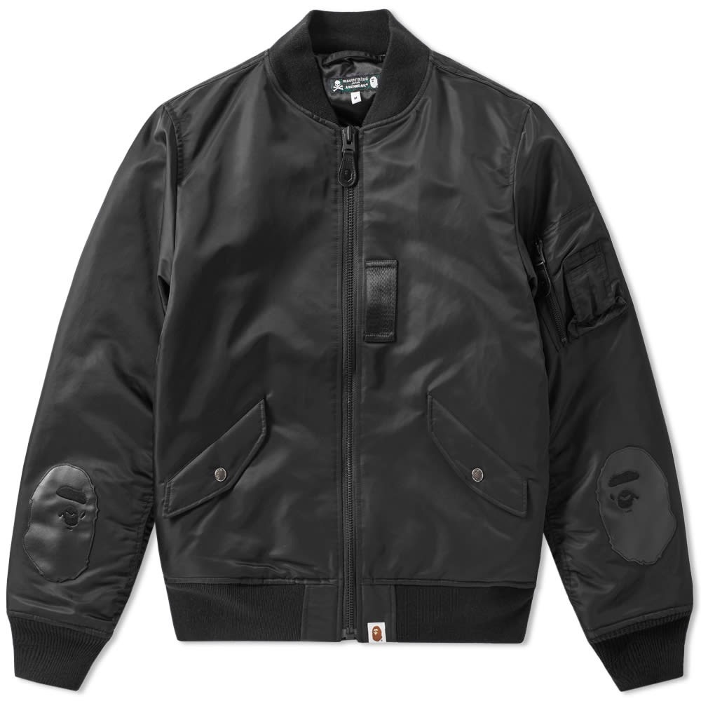 Bape x Mastermind Japan MA-1 Bomber Jacket